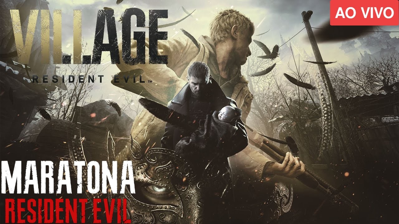 ULTIMA LIVE ANTES DO REQUIEM! MARATONA RESIDENT EVIL! RESIDENT EVIL VILLAGE! ❗comandos