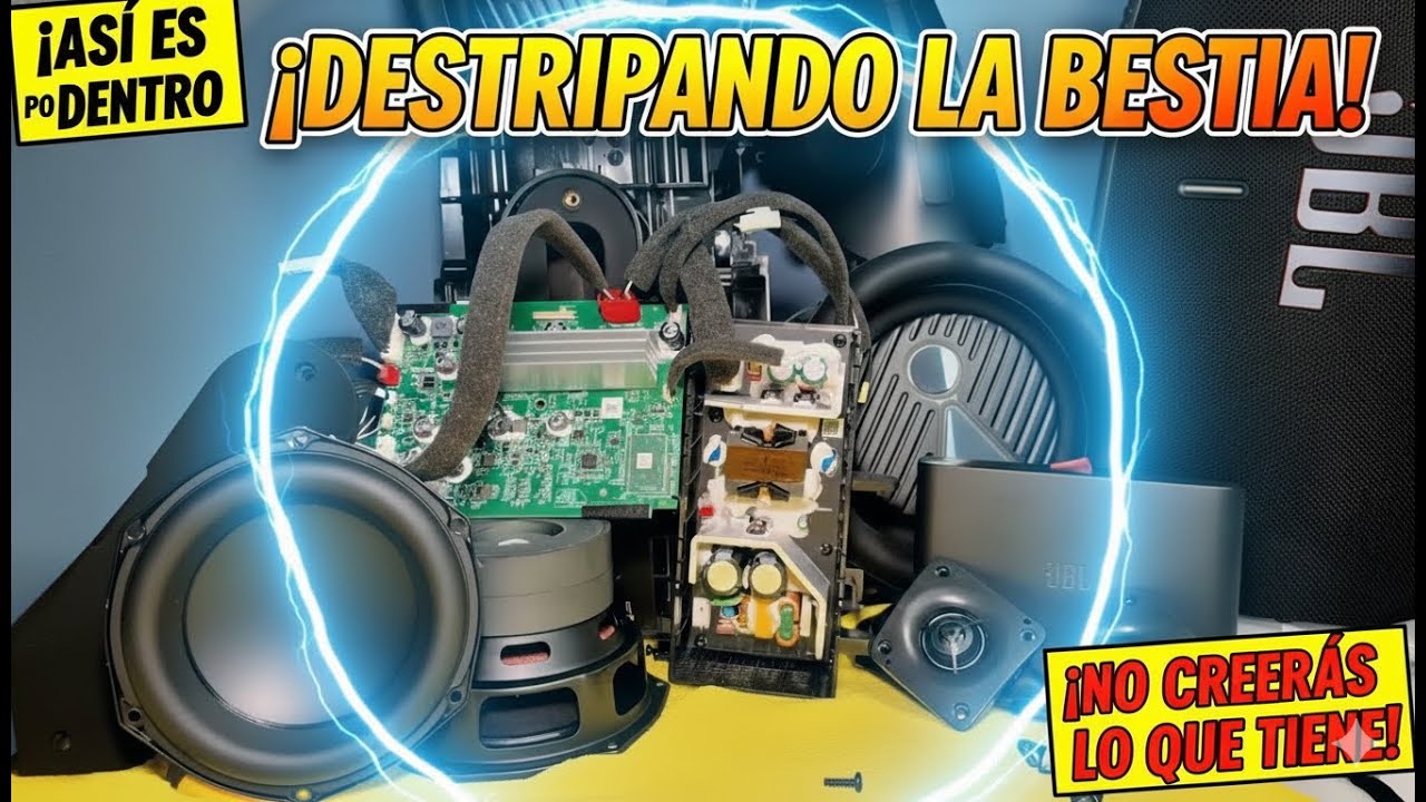 🪛Complete Disassembly, Altavoz JBL Boombox 4😨