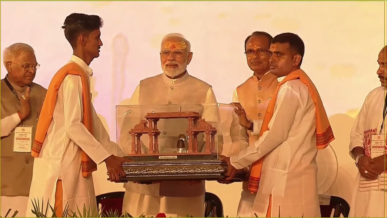 PM Shri Narendra Modi's speech at inauguration of Shri Mahakal Lok in Ujjain, Madhya Pradesh| BJP