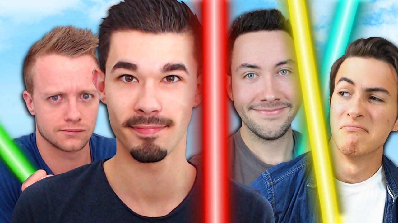 COMBAT DE YOUTUBEURS AU SABRE LASER - FEAT JOJOL, TARTINEX & VEERDOSE