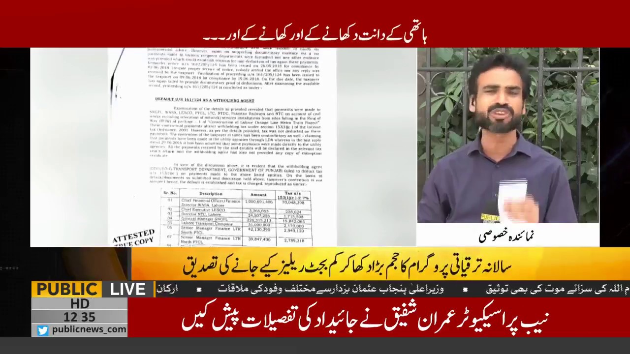 Another scam exposed of PML-N government | Public News