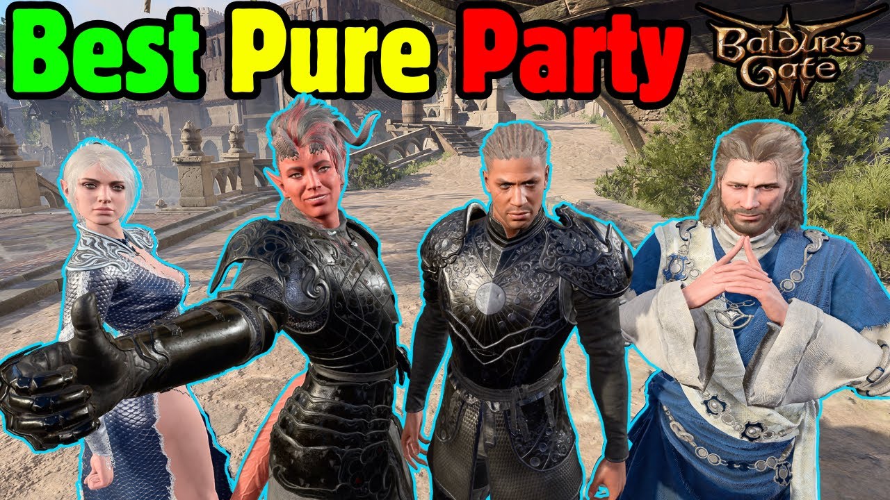 BEST PURE CLASS PARTY COMPOSITION BUILDS in Baldur's Gate 3