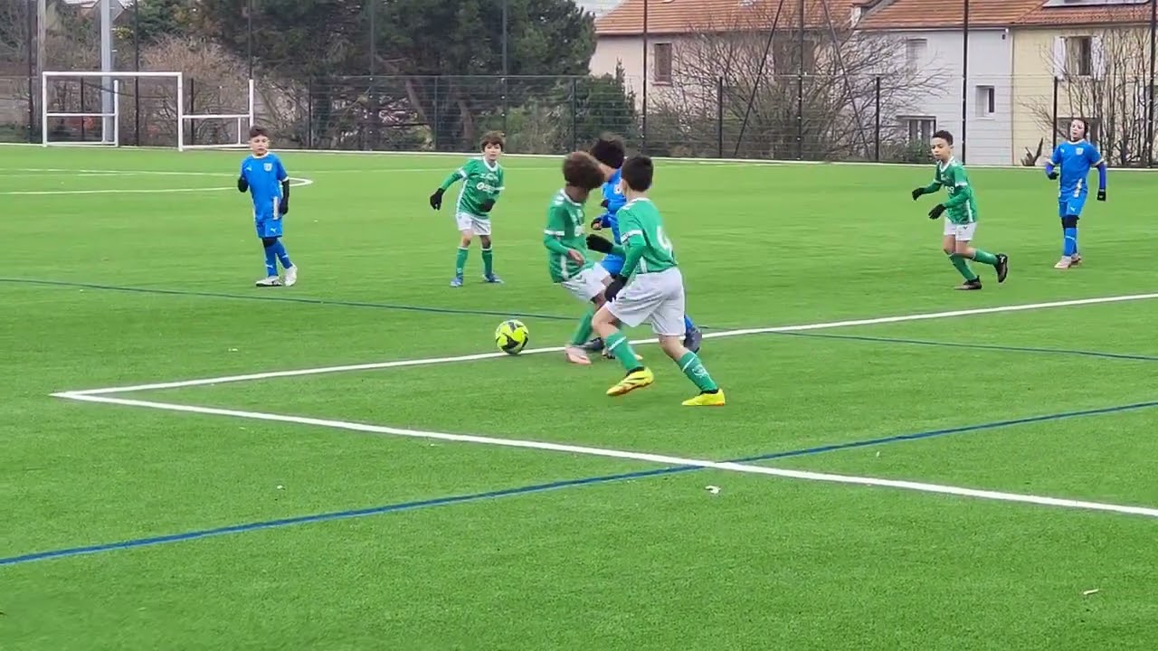 Match amical U9: Étrat la tour sportif vs ASSE (match 3) 1/02/25