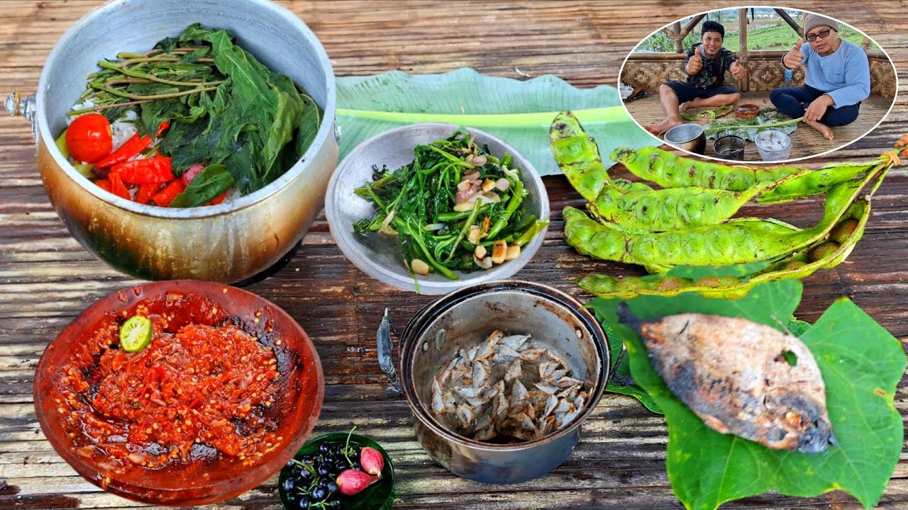 LIWETAN AKHIR TAHUN DI PONDO KEBUN TEH CISARUA BOGOR‼️SAMBEL TRASI,PETEMENTAH,GORENG ASIN,LALAPAN