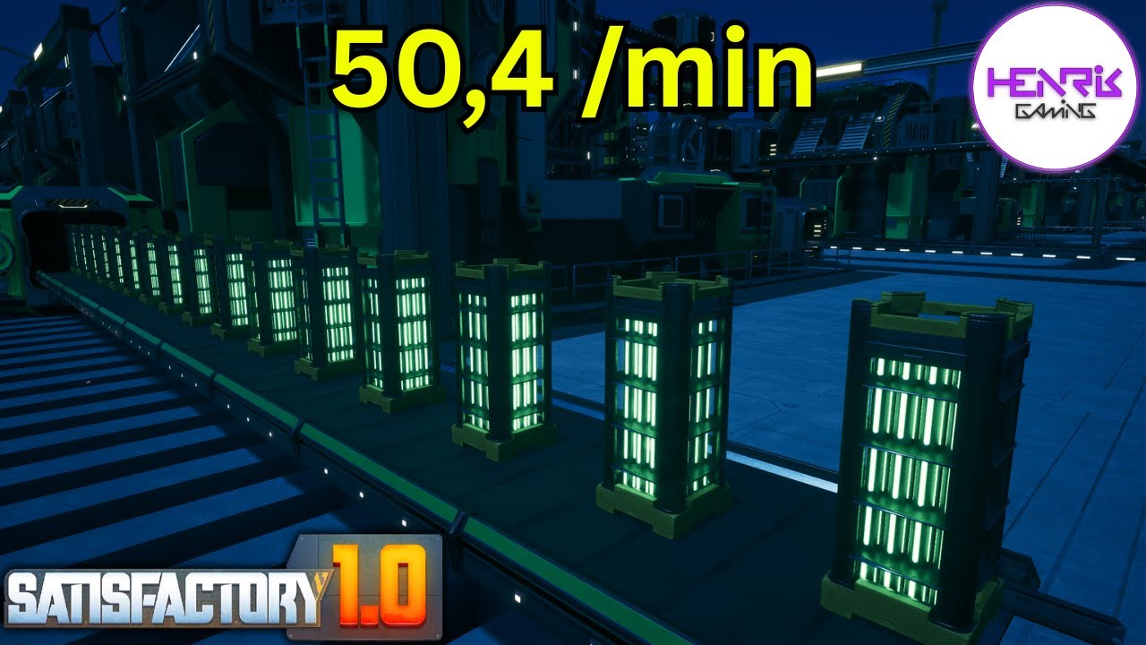 Mehr URANBRENNSTÄBE Gehen Nicht in Satisfactory 1.1!