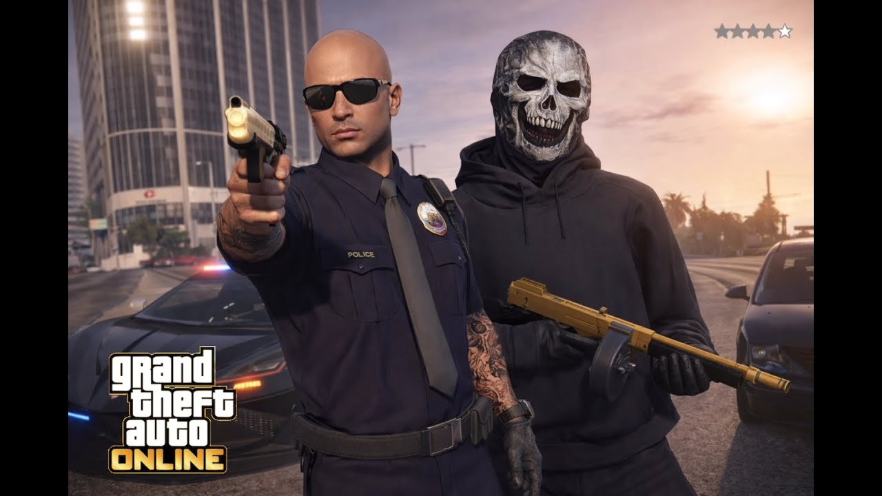 GTA Online Missions, fake cop