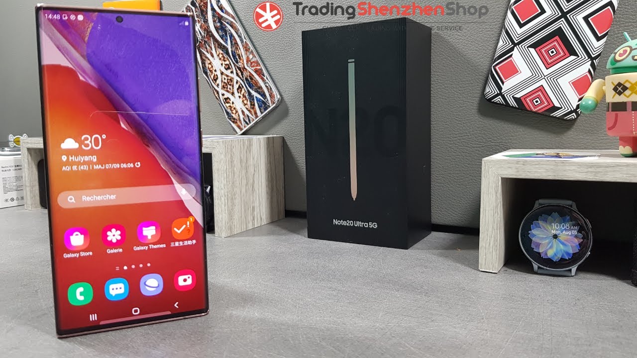 Samsung Note 20 Ultra Qualcomm , déballage et prise en main avant test