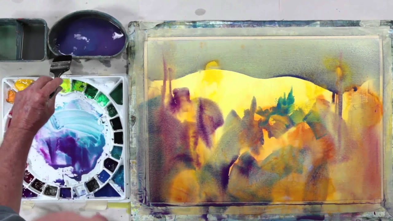 Preview | Color Foundation with Stephen Quiller: Personal Expression Painting Demonstration