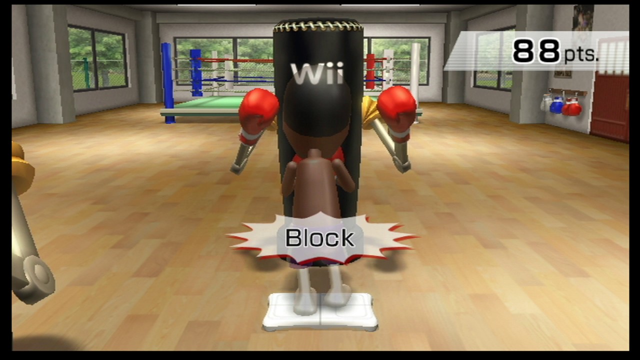 Wii Fit — Аэробика — Ритм-бокс (Начинающий, 3 мин.)