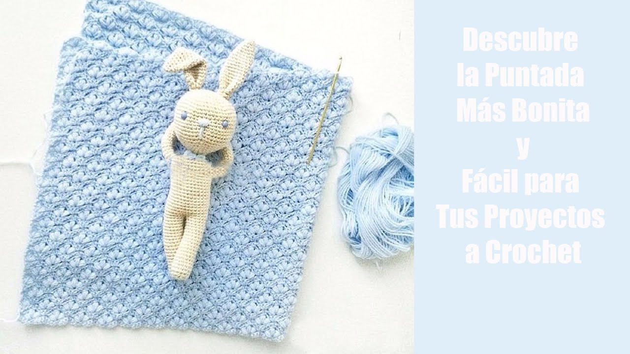 ✨ Descubre la Puntada Más Bonita y Fácil para Tus Proyectos a Crochet