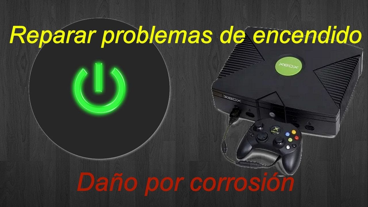 Reparar xbox clasico que enciende solo