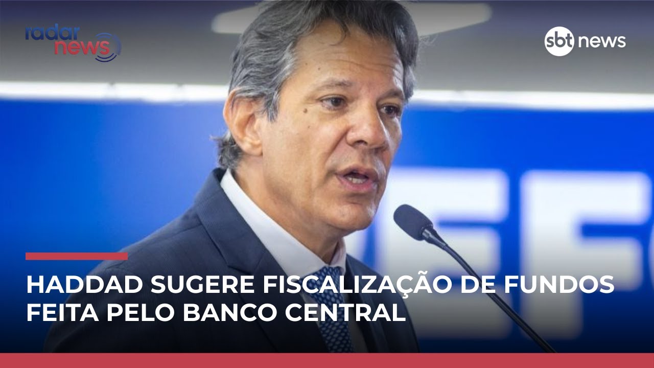 Caso Master: Haddad diz que BC deveria fiscalizar e regular fundos de investimentos | #RadarNews