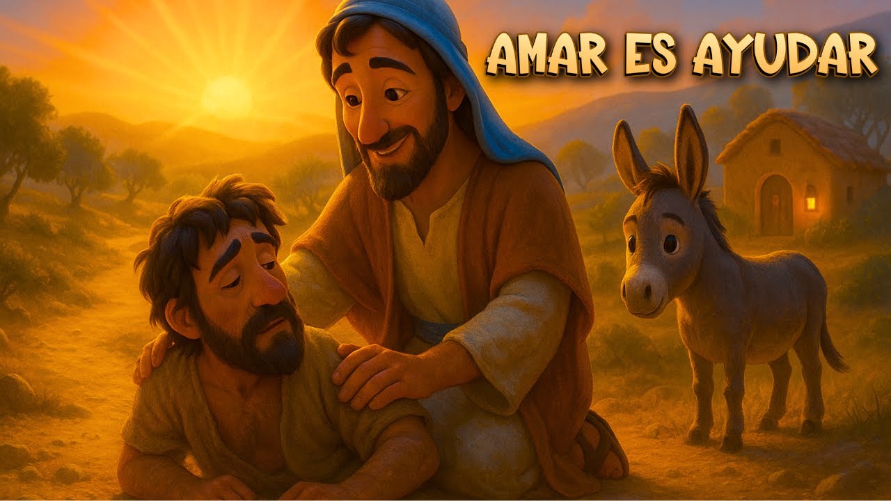 Amor es ayudar, sin preguntar | Canción del Buen Samaritano | Alelulu