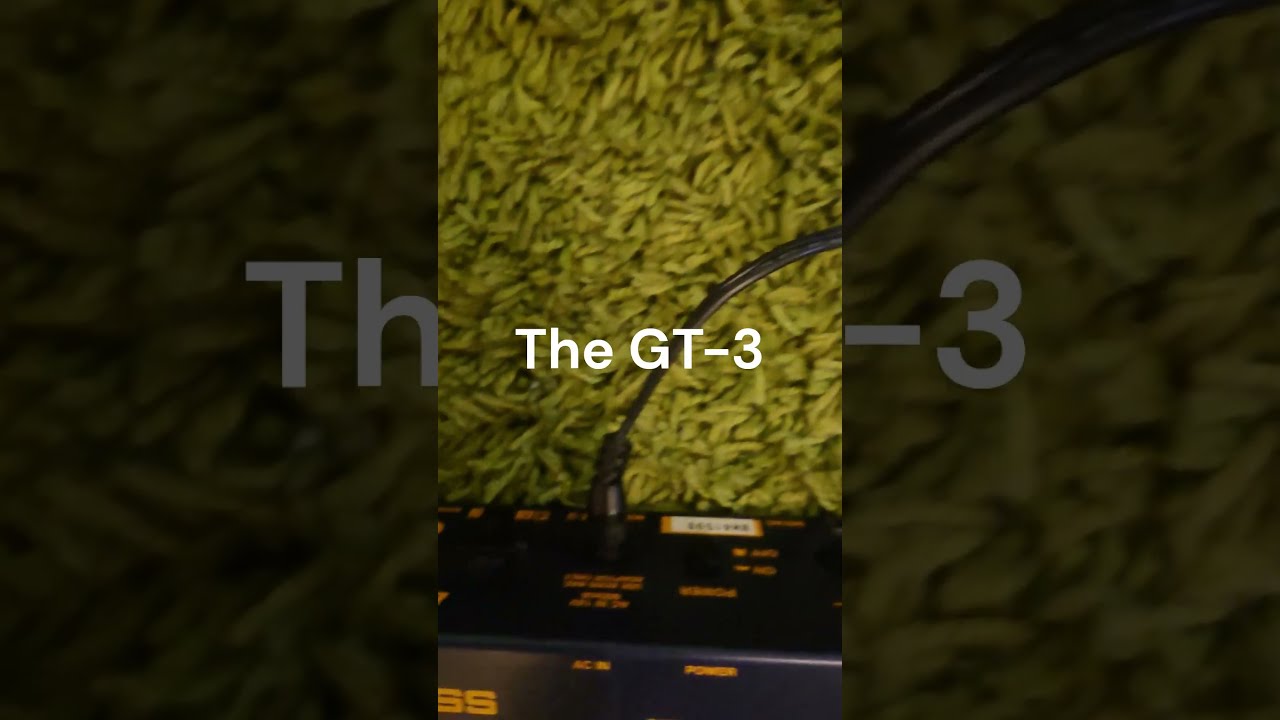 Poetry! #GT3 #BOSS #GT1000Core #multieffectpedal #guitar #guitarnerdery