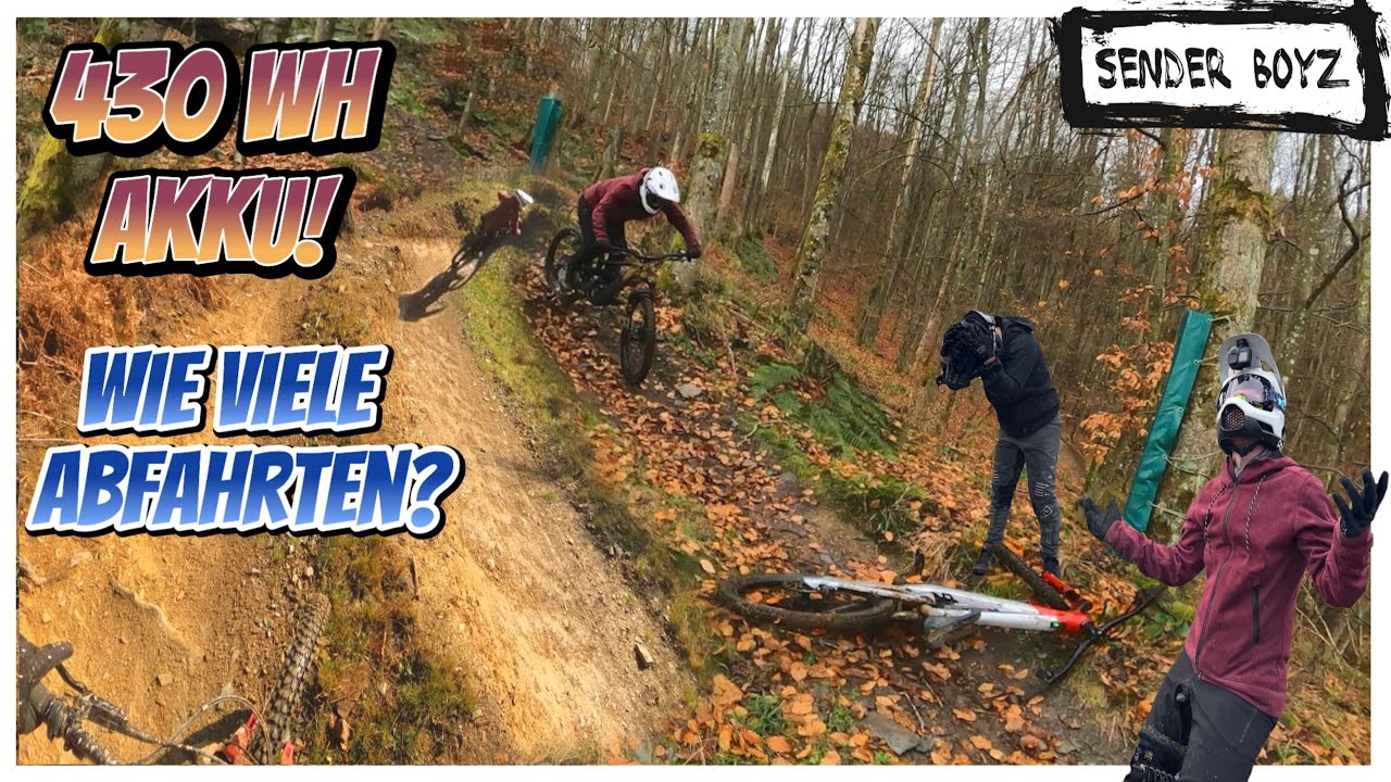 Mit den E-Bikes im DIMB Bikepark Ruhreifel - Kein Lift, kein Wetter & Nasse Unterhosen - Decoy SN