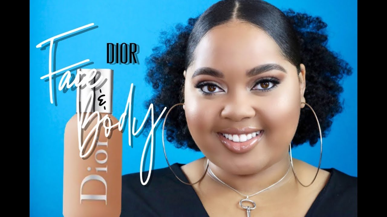 Dior Backstage Face & Body Foundation Review + Demo + Wear Test