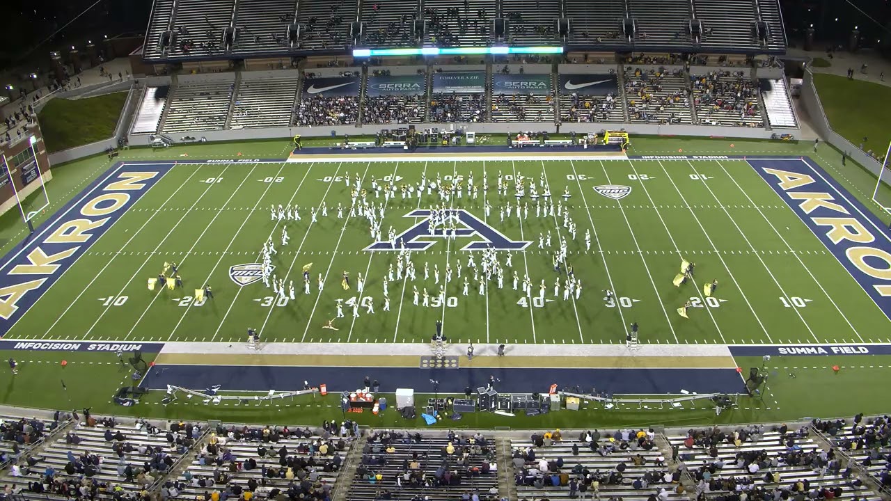 8/28/25 | University of Akron Marching Band | Show #1