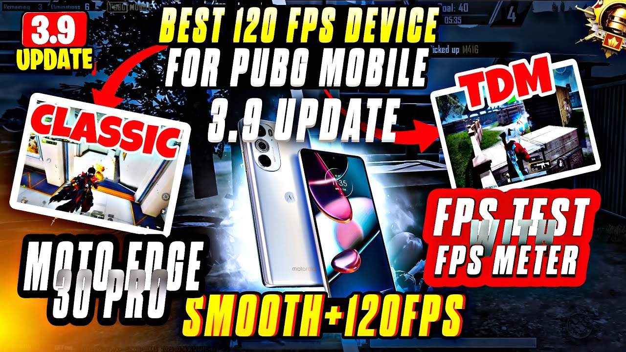 moto edge 30 pro pubg test 🥵🔥 | moto edge 30 pro pubg/bgmi test | classic & tdm | 120fps | price.