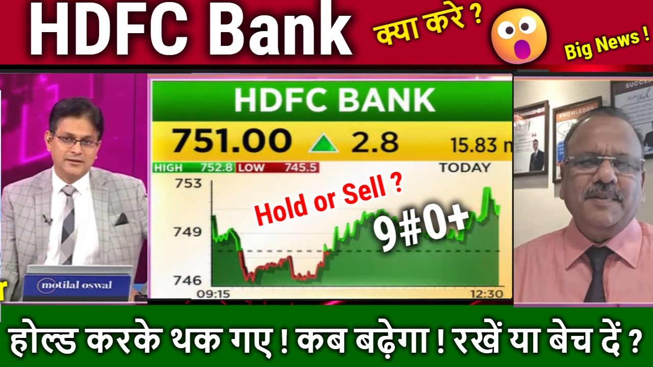 HDFC Bank share Future /Buy,hold or sell ? Expert Analysis/hdfc bank share news/Result/target 2030