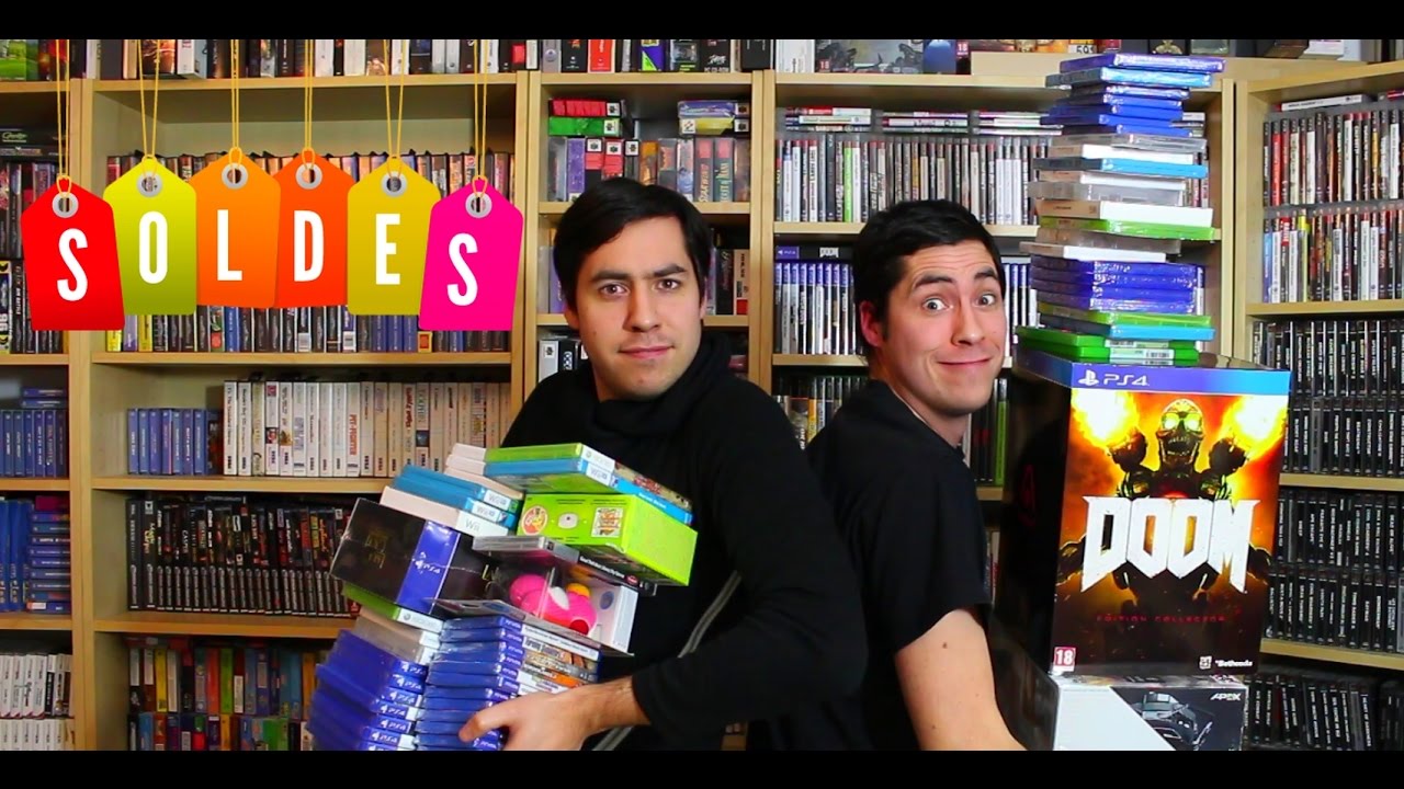 1000 EUROS en soldes Jeux vidéo - Hiver 2017