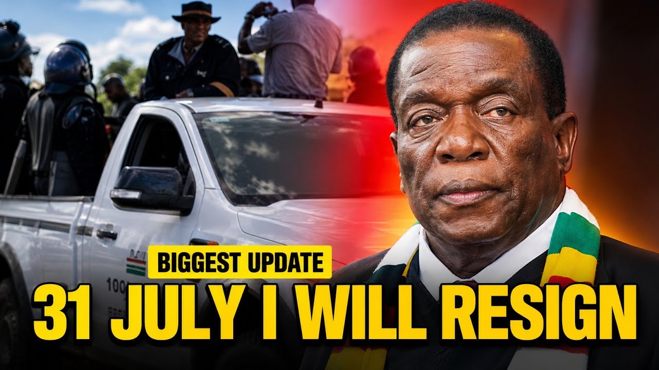 BREAKING 🚨 31 July ED says i will resign, this is the wish of Zimbabweans but ,it can't happen 