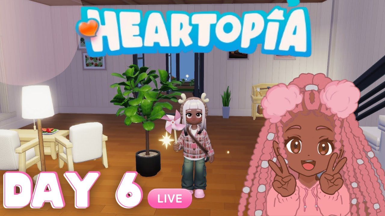 Meeting my new best friend & House Decorating! | Heartopia Day 6