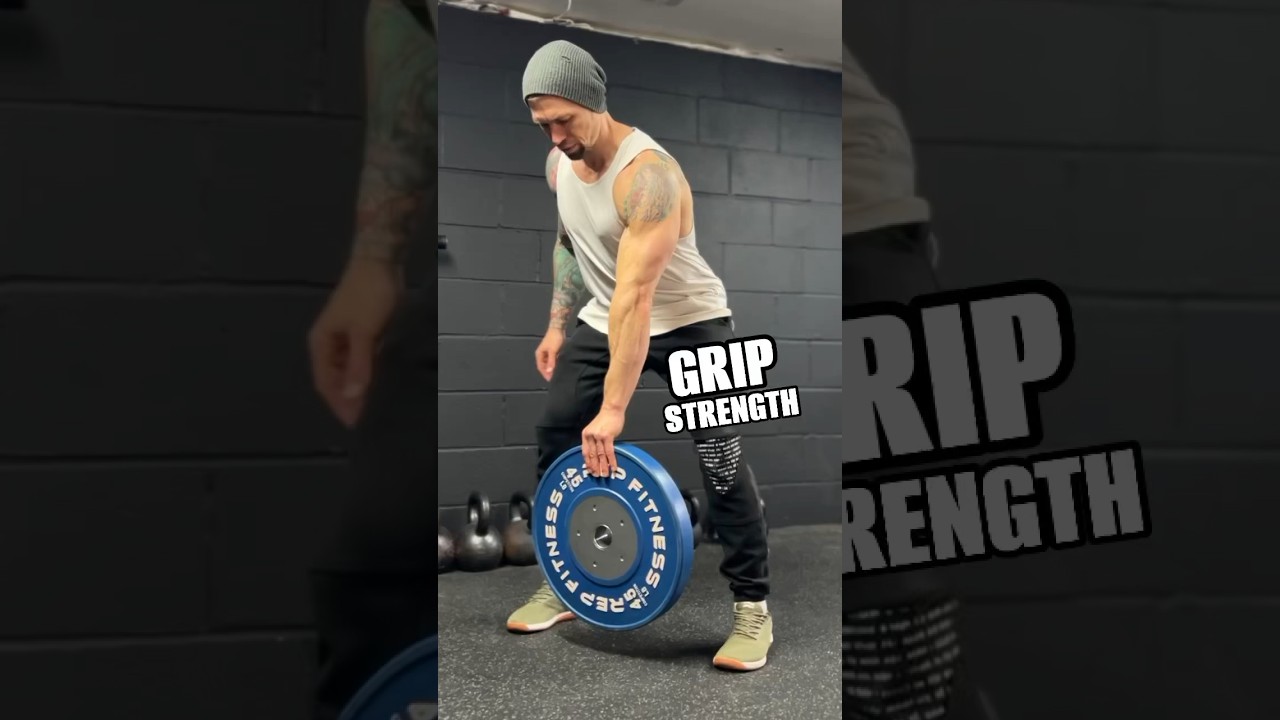 Build your grip strength with plate switches #bodybuilding