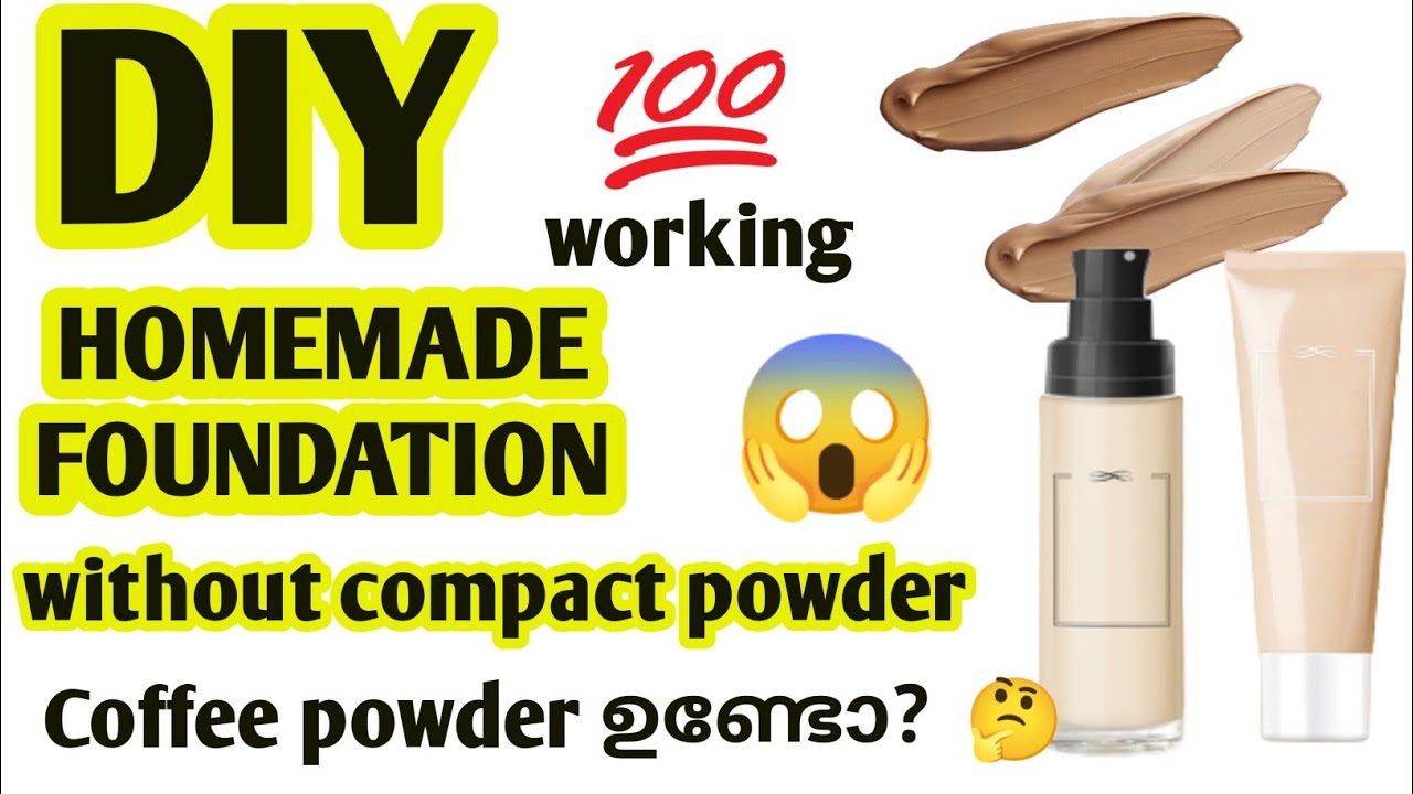 How To Make Foundation Without Compact Powder||DIY ||💯Working 👌👌🥰