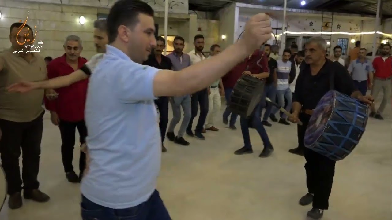 افراح ال بكور العريس عبدو محمد بكور رقصة شباب ربعيتا وشباب حتان