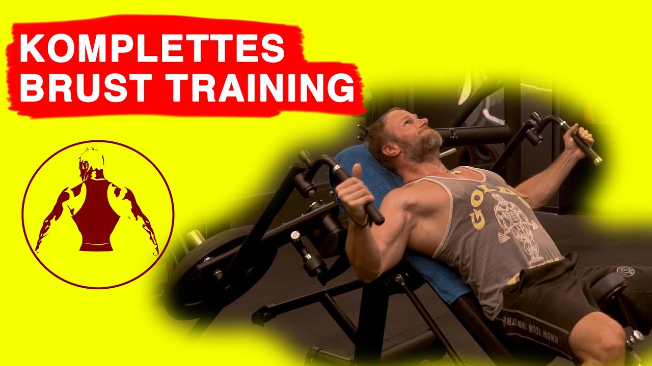 KOMPLETTES BRUST TRAINING | AUFWÄRMEN am BRUSTTAG | Trainingsplan für die Brust | Chest day