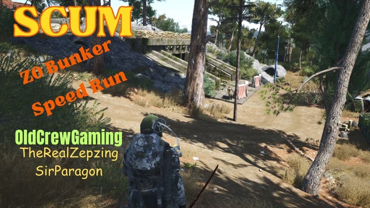SCUM Z0 Bunker: скоростной забег по арсеналу — быстрая и легкая добыча!