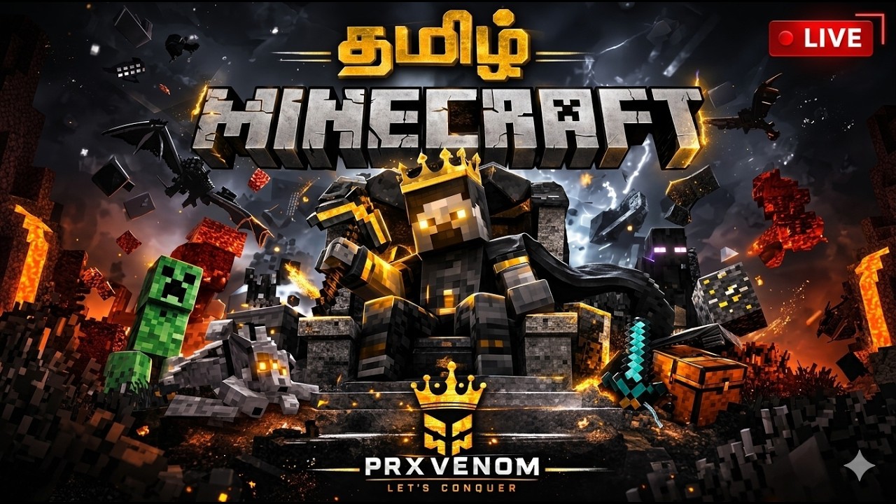 minecraft live stream in tamil