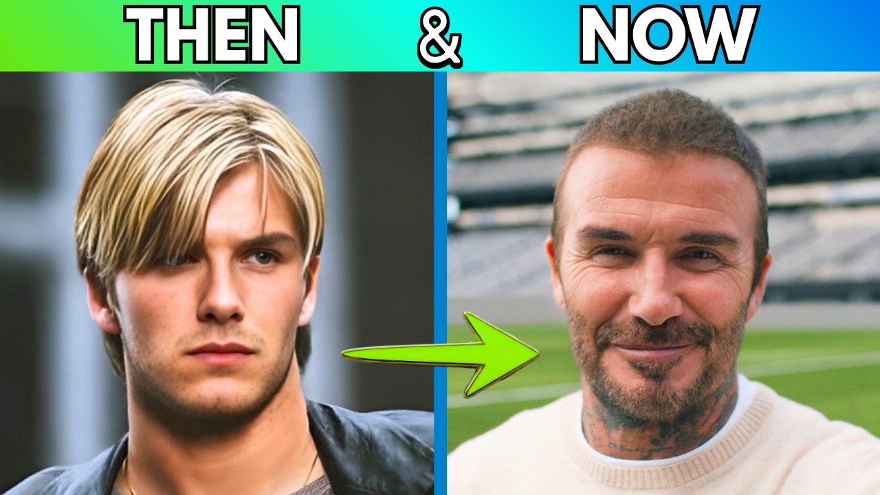 David Beckham at 50! The Extraordinary 30-Year Evolution of a Global Icon (Then and Now)