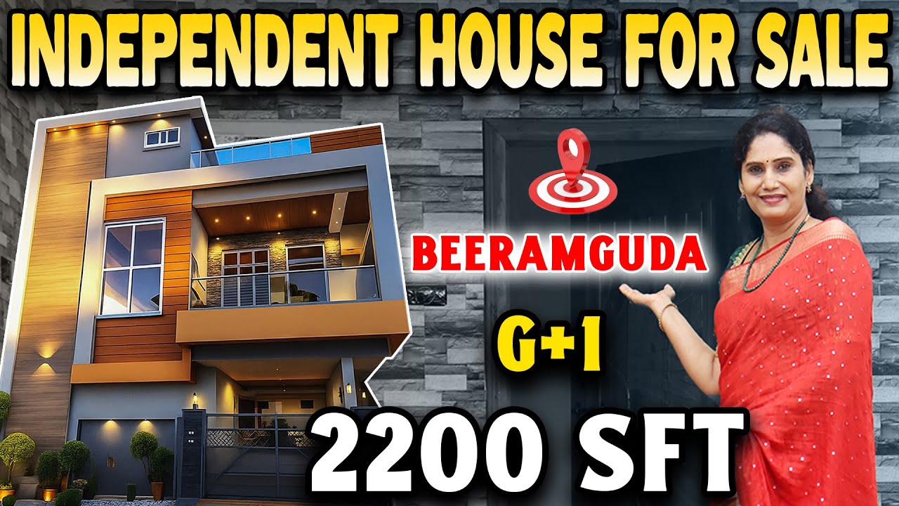 4 BHK Independent House for Sale In Beeramguda,Hyd | 2200 sft | House For Sale | V Properties