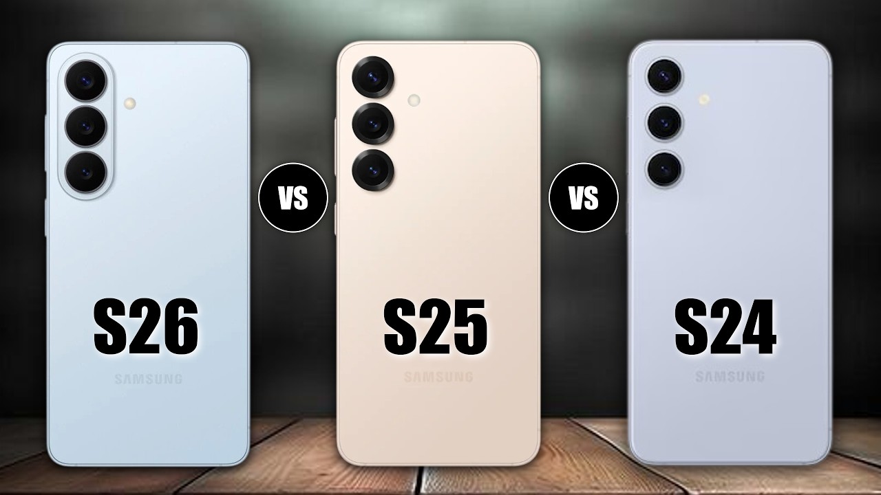 Samsung Galaxy S26 Vs Galaxy S25 Vs Galaxy S24 I Samsung Galaxy S26