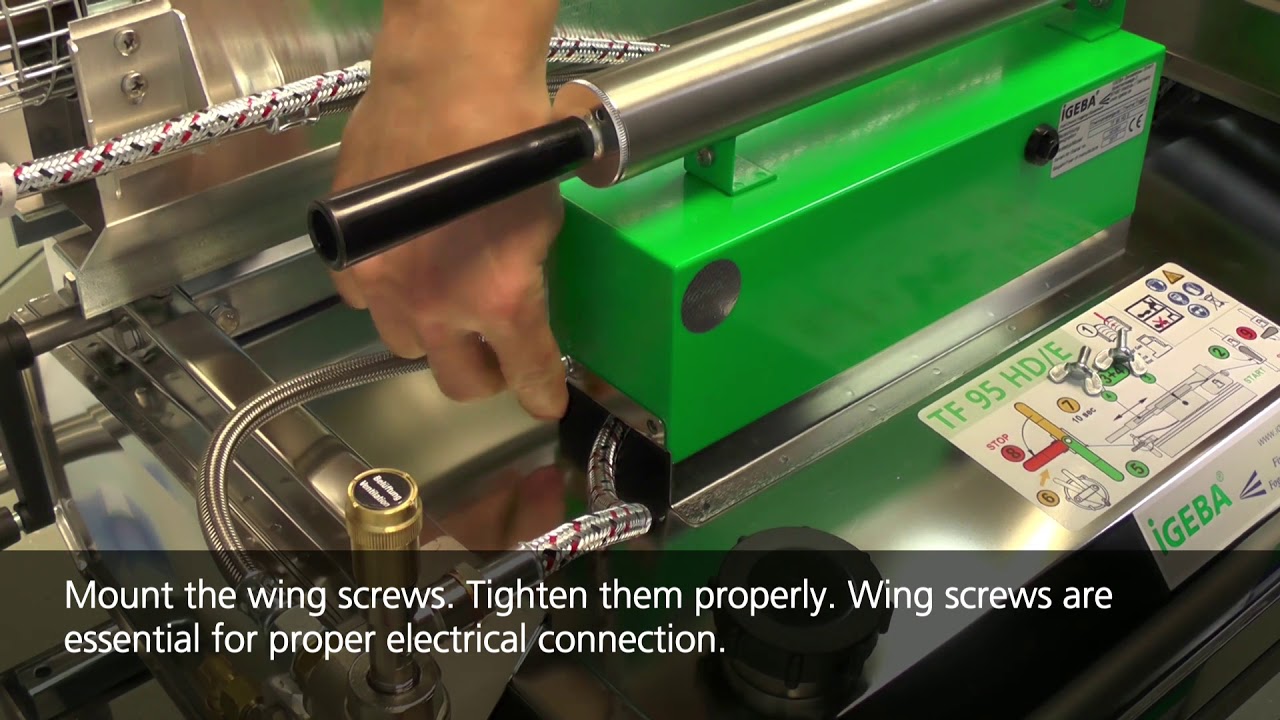 TF-95 - How to start an IGEBA TF-95HD/E