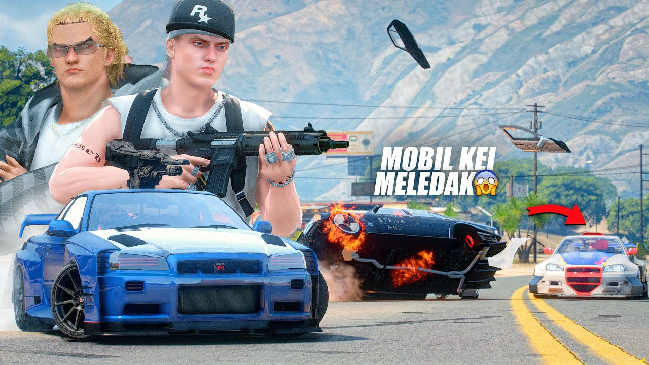 AKSI KEI MERENCANAKAN PERAMPOKAN MONEY HEIST UNTUK MENJEBAK MUSUH !! GTA 5 ROLEPLAY