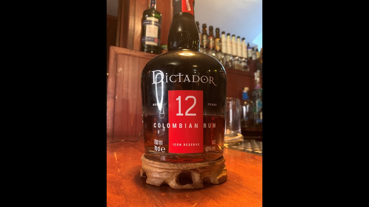 🥃 Ochutn&aacute;vka rumu Dictador 12y
