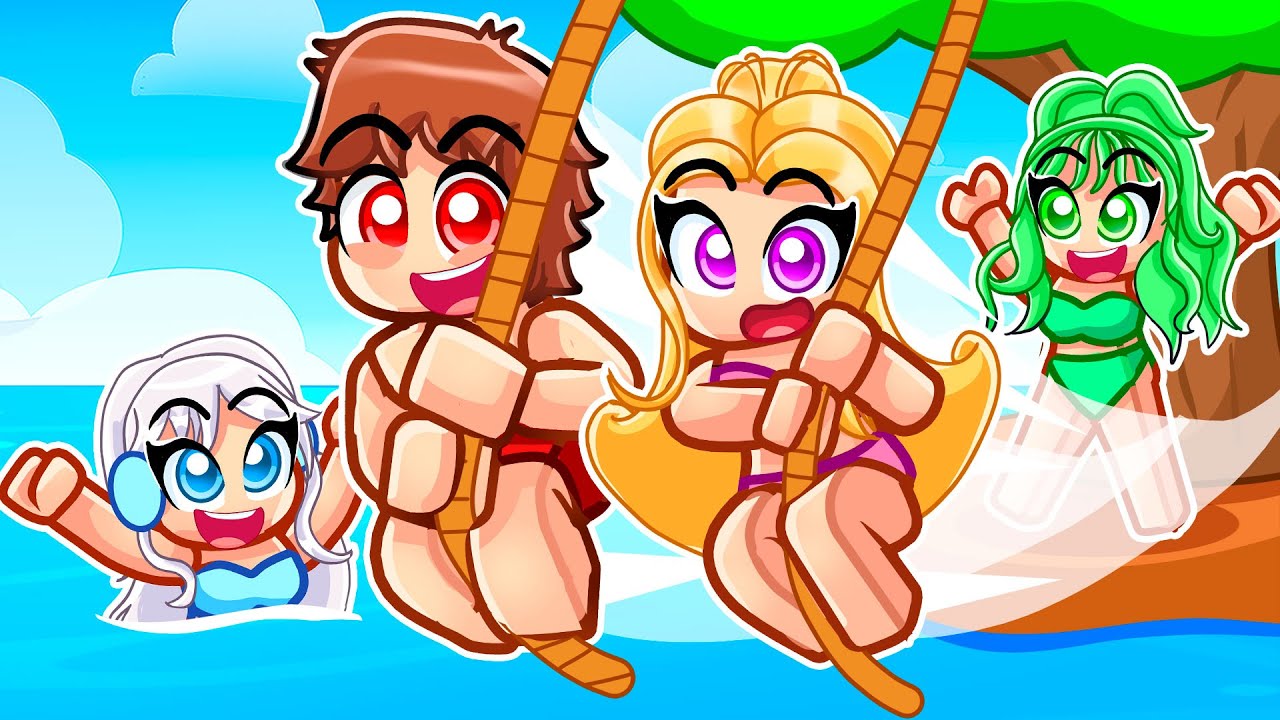 Rope Swinging 8,281,925 MPH In Roblox With MY CRAZY FAN GIRLS...