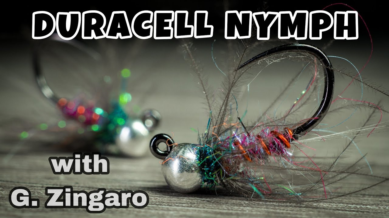 Duracell Nymph - Fly tying with G.Zingaro (4K video)