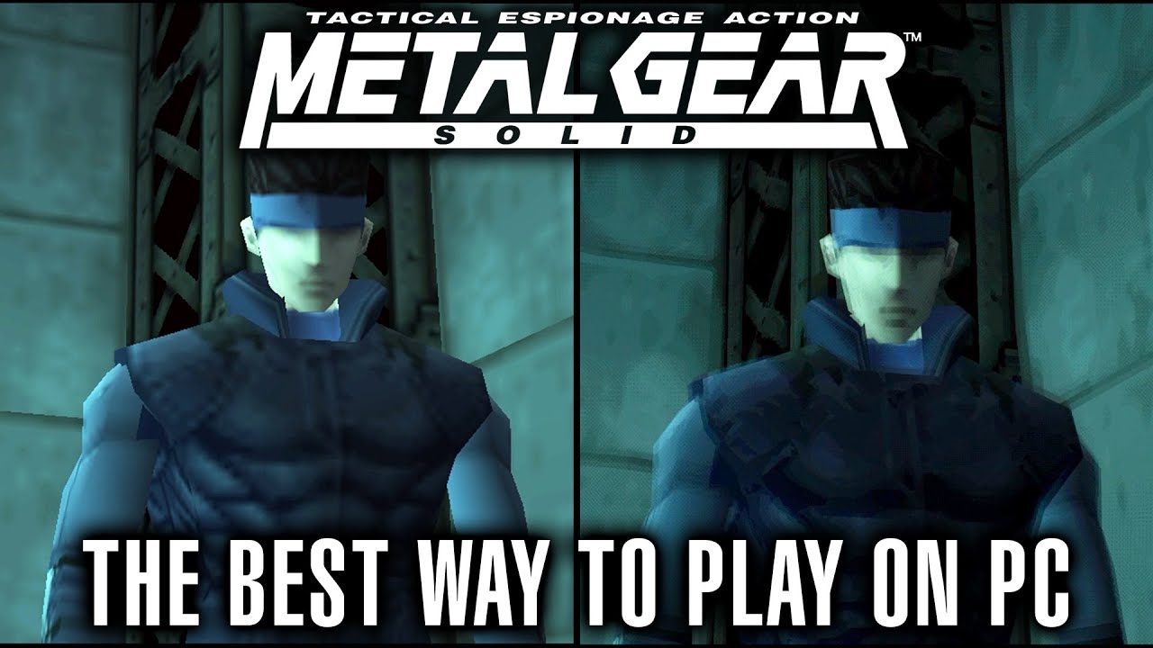 Лучший способ играть в MGS1 на ПК (2021)