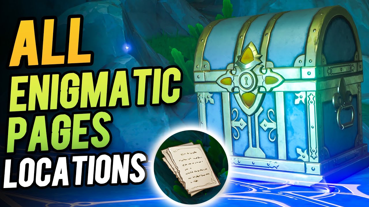 All Enigmatic Pages Locations in Fontaine - Get Luxurious Chest | Genshin Impact 4.0 Fontaine