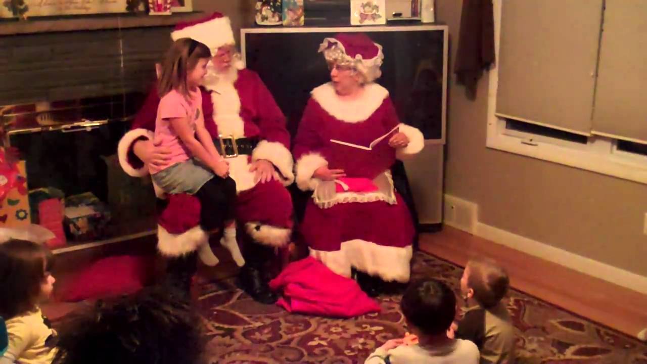 Mr and Mrs Santa Claus Visit Part 1