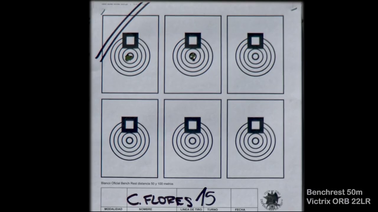 Benchrest 50m Victrix ORB