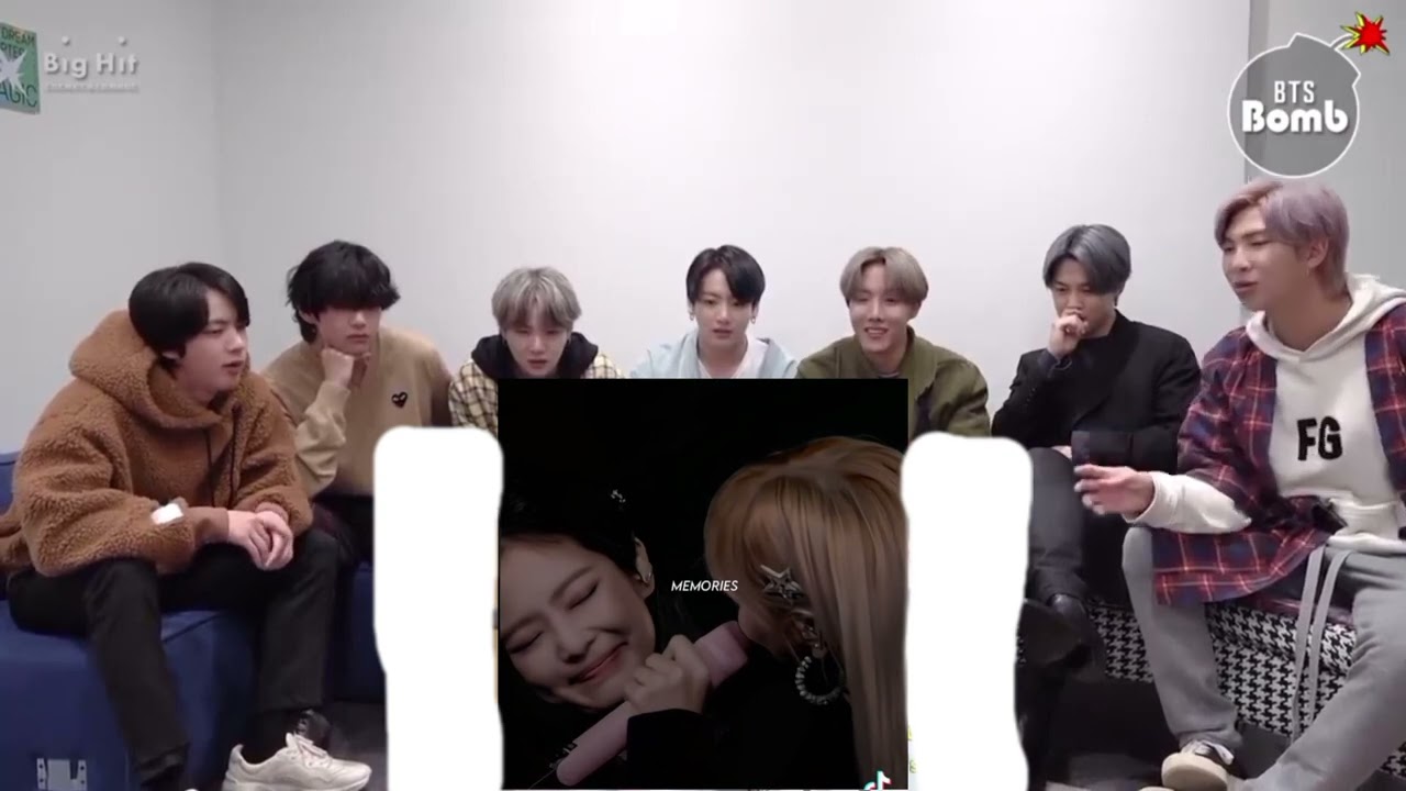 bts reaction bp tiktok