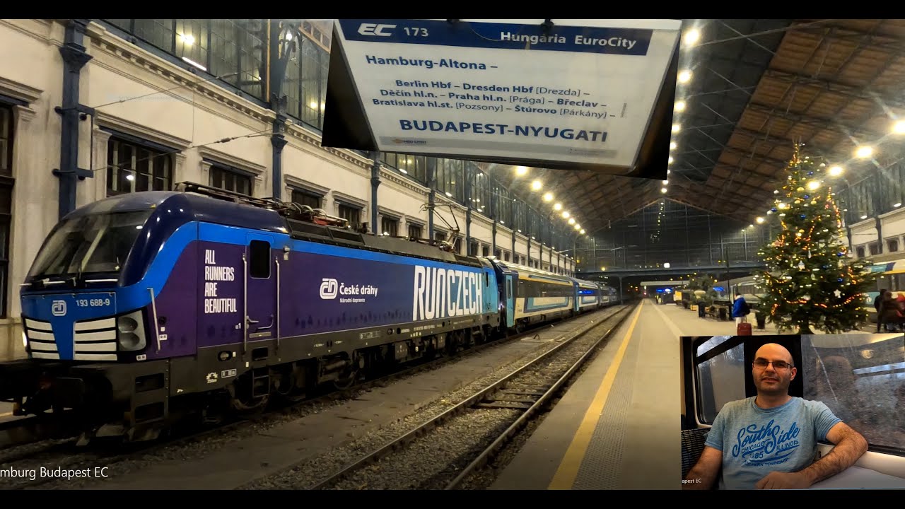 Mit dem Eurocity von Hamburg nach Budapest
