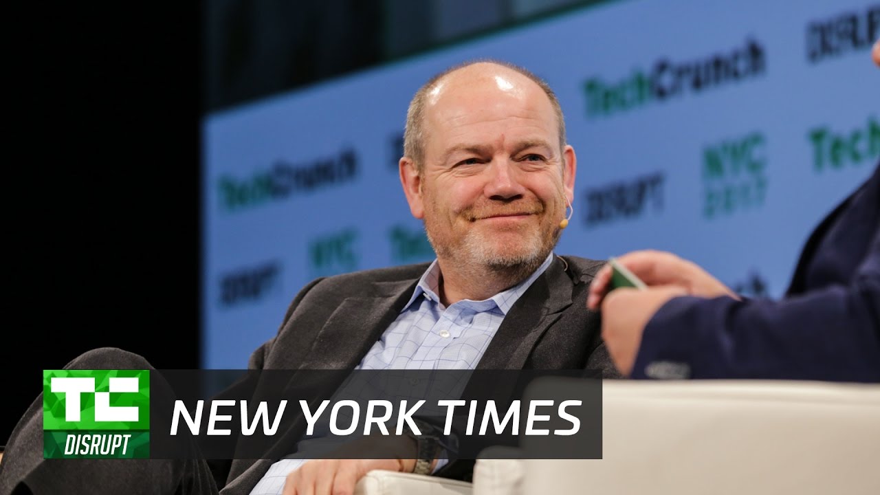 Media is not dead and the NY Times is ONIT with Mark Thompson | Disrupt NY 2017