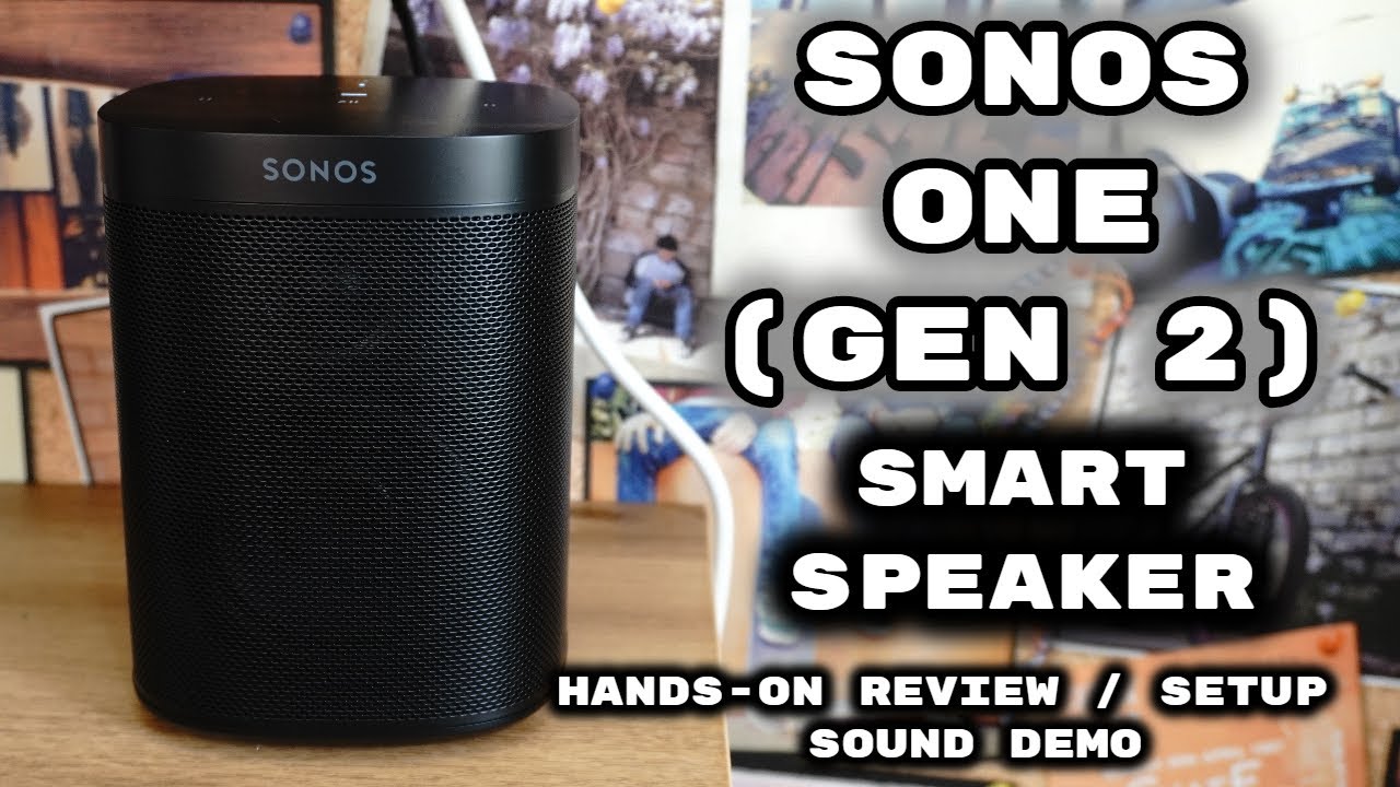 Sonos One (Gen 2) - The Powerful Smart Speaker with Amazon Alexa Built-In