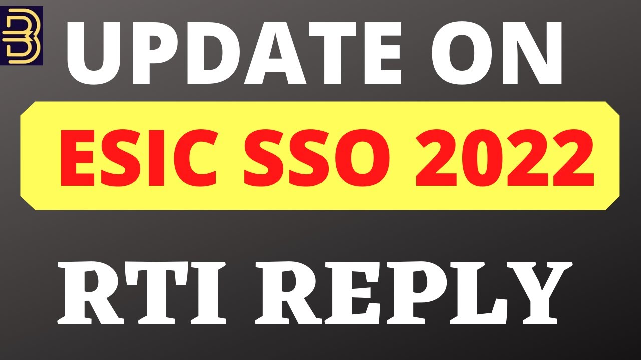 ESIC SSO Notification 2022 🔥🔥 All Details #ESIC_SSO #ESIC #ESIC_SSO_Salary