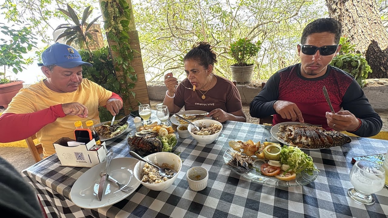 Almoço no açude do cedro 🙏🏻gratidão 